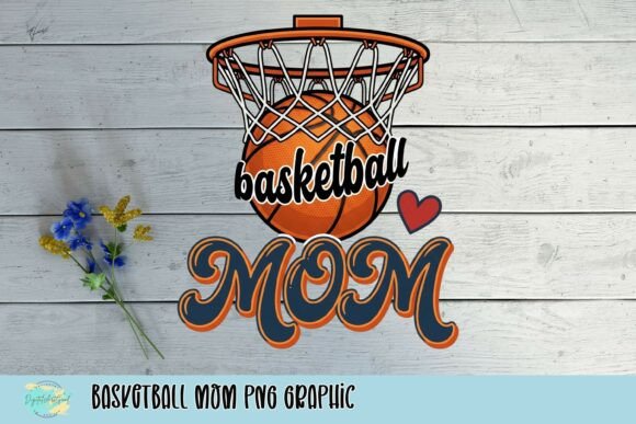 Beyond the Sideline: A Basketball Mom PNG for Creators