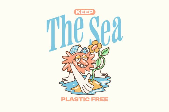 Keep the Sea Plastic Free: A Graphic Tee for Impactful Design